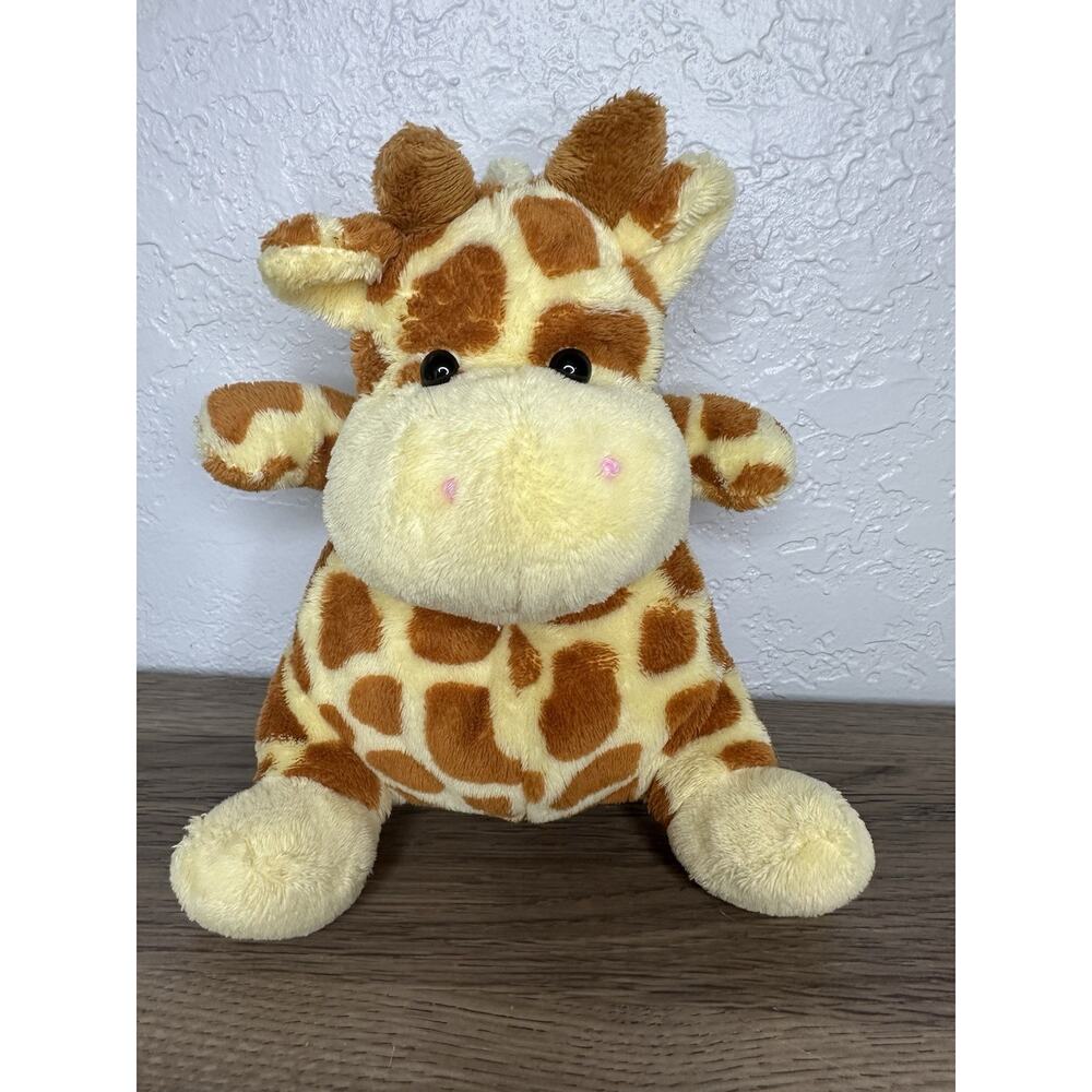 Stephan Baby Giraffe Plush Rattle Baby Toy 2007 6” Stuffed Animal